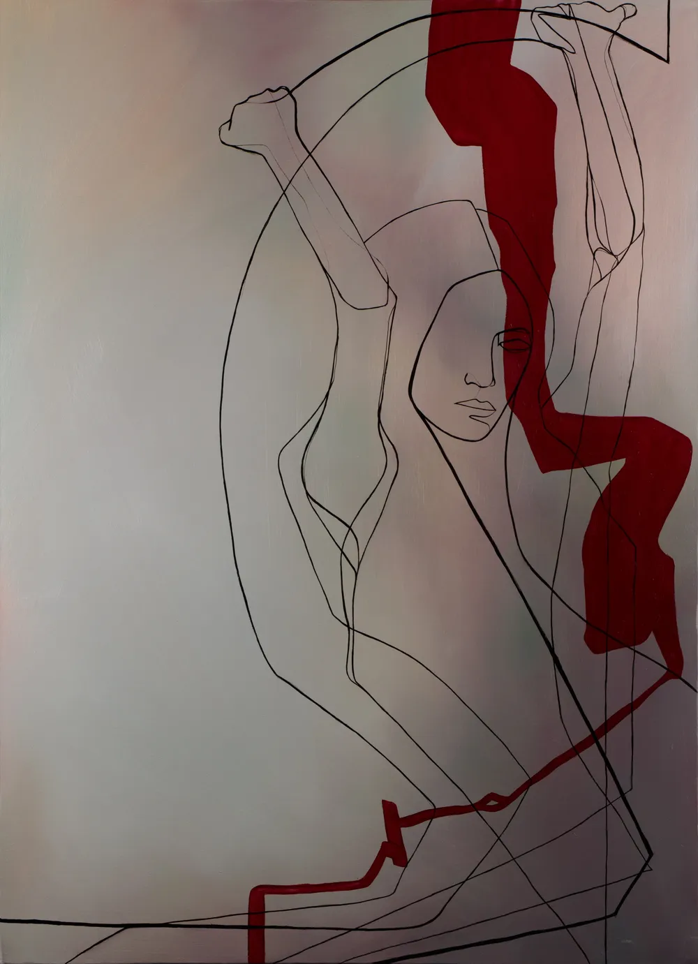Betel Vine, oil on canvas, 2025