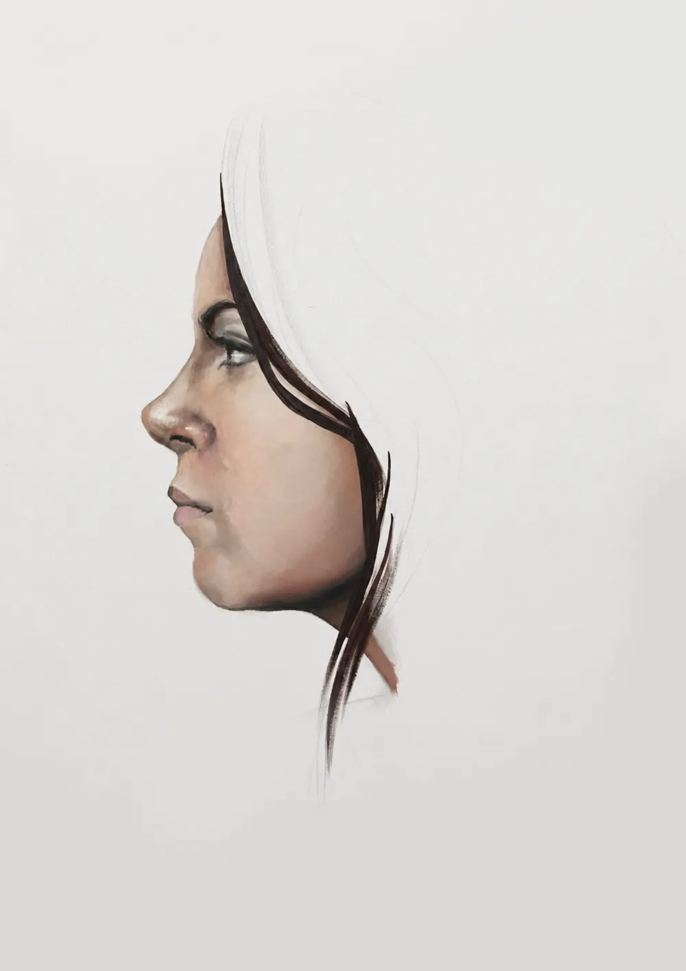 Self-Portrait, oil on canvas, 2016